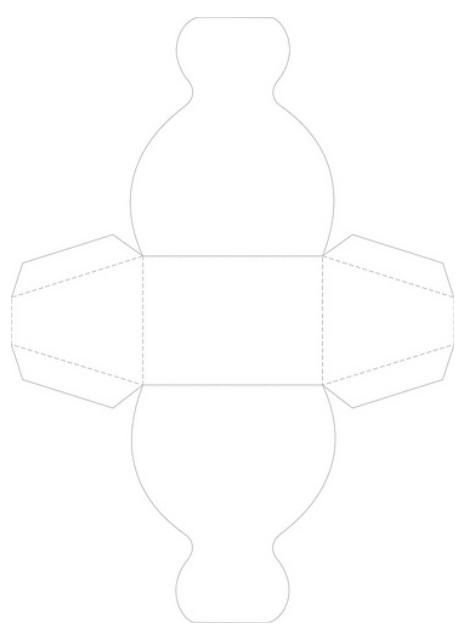 cajita vestido