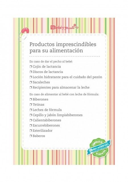 alimentación bebe