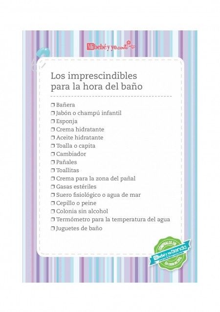 lista baño