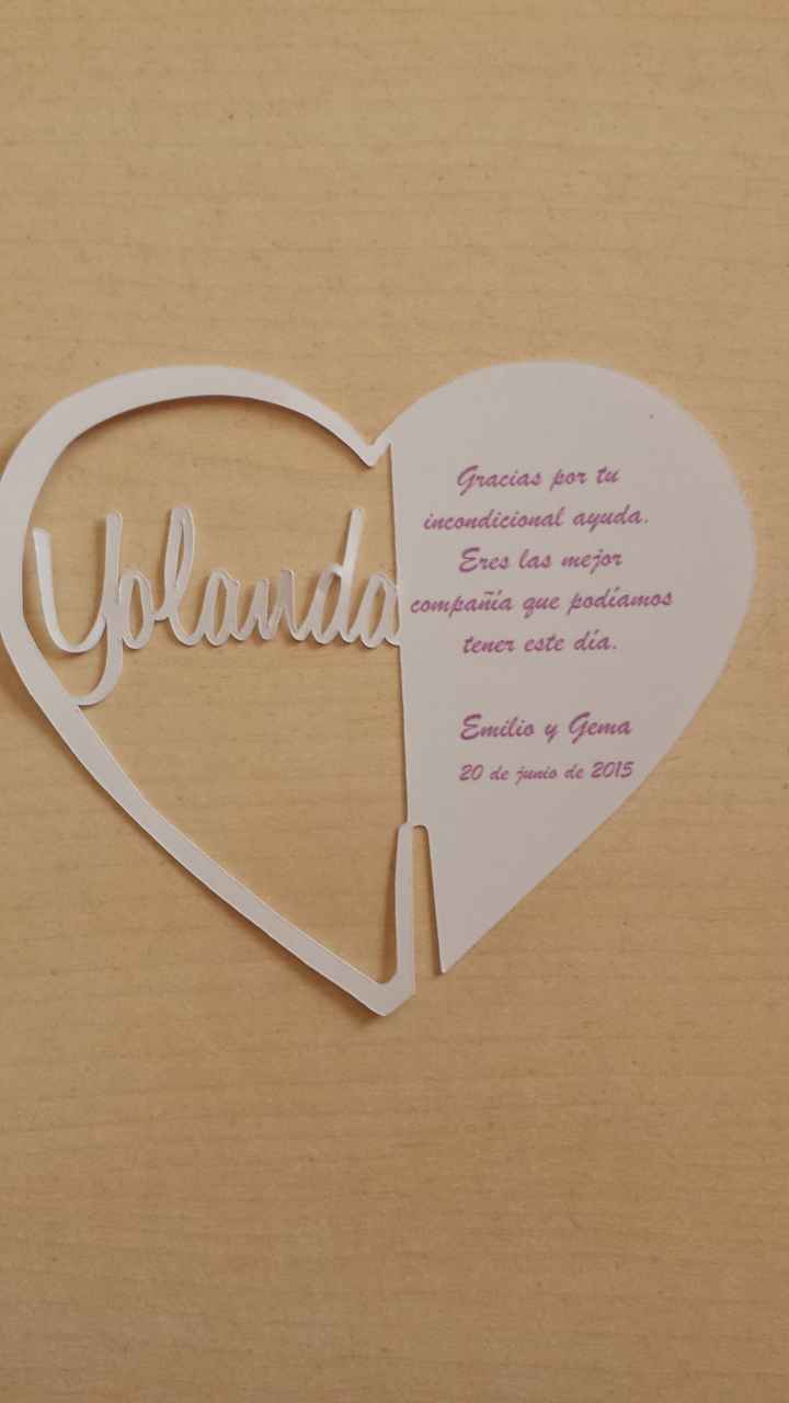Corazón personalizado