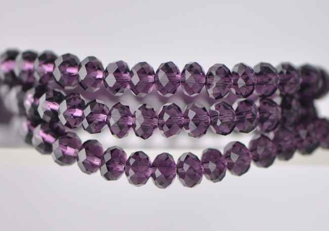 Cristal morado para tiara