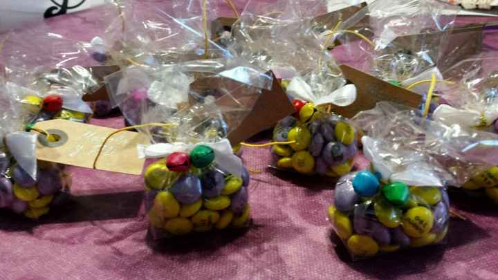 Los regalos de los invitados terminados - 1