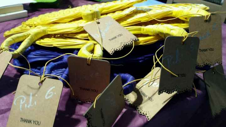Los regalos de los invitados terminados - 2