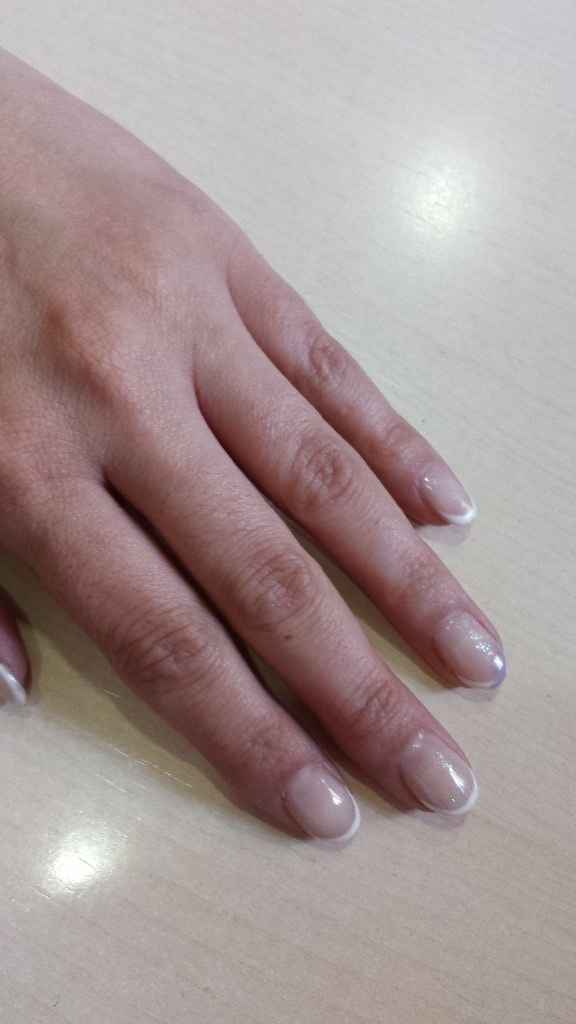 Mi manicura de novia
