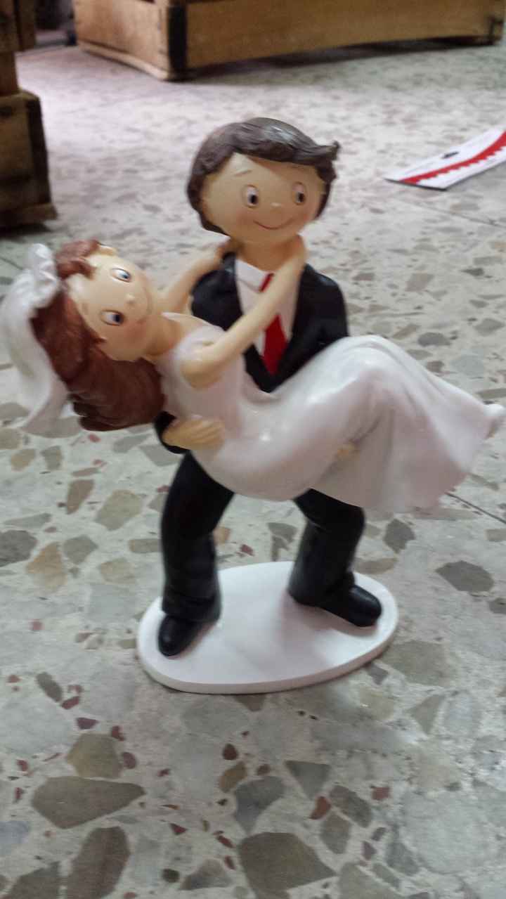 Novios de la tarta
