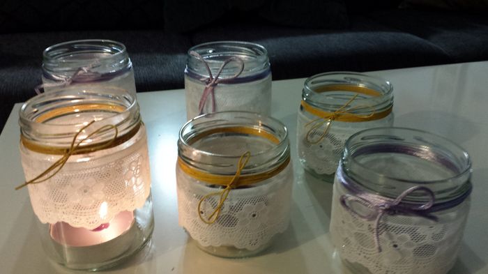 Botes de cristal decorados