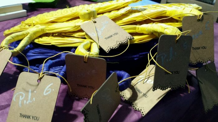 Los regalos de los invitados terminados - 2