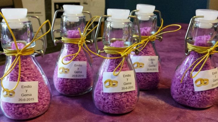 Ideas para el arroz y confeti - 1