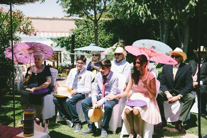 Familia de la novia