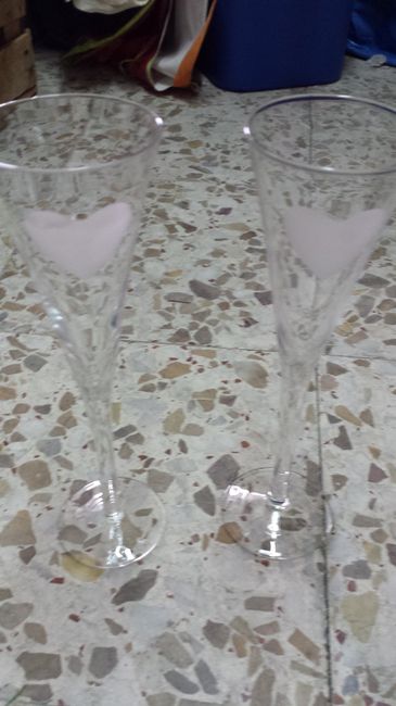 Copas para el brindis