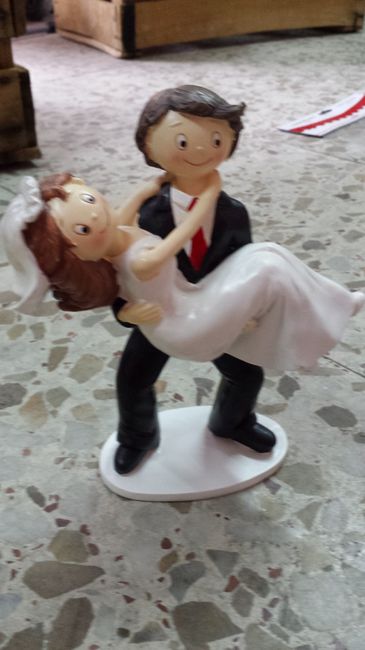 Novios de la tarta