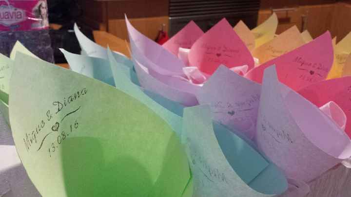 Conos de pétalos y lágrimas de felicidad - 1