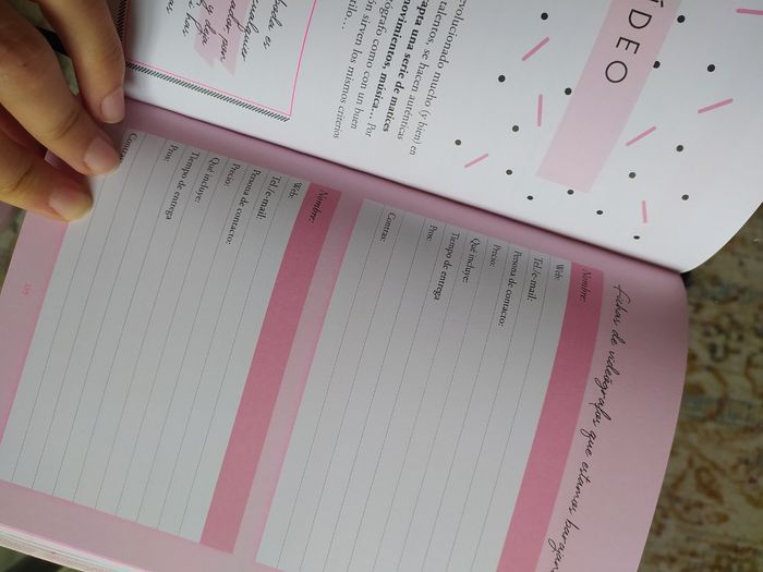 Que agenda de novia me recomendáis? 5