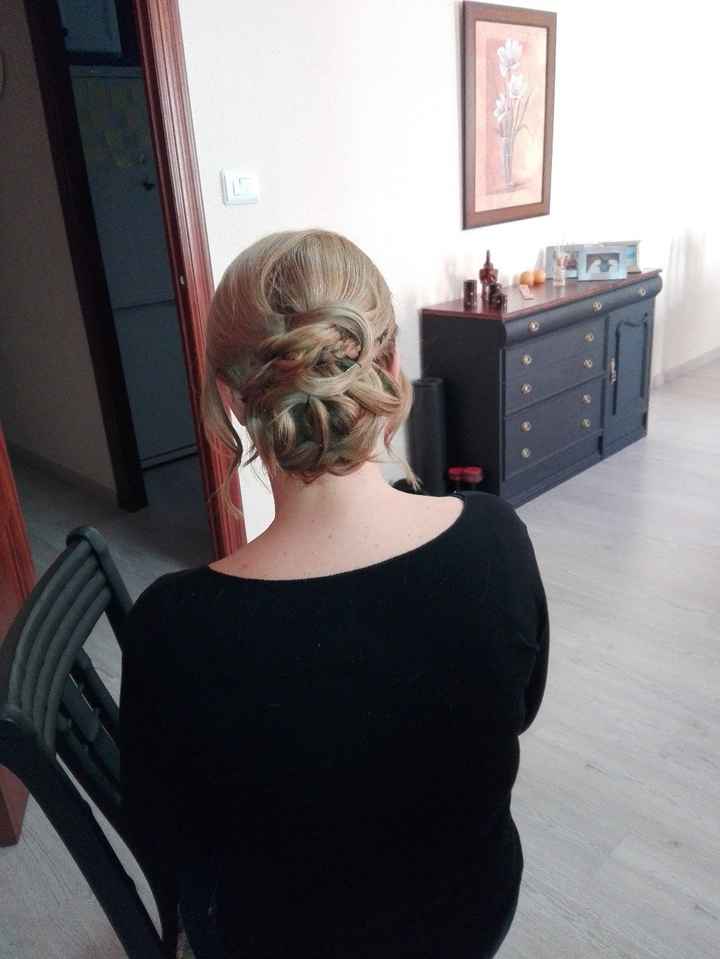 Prueba peluqueria y maquillaje