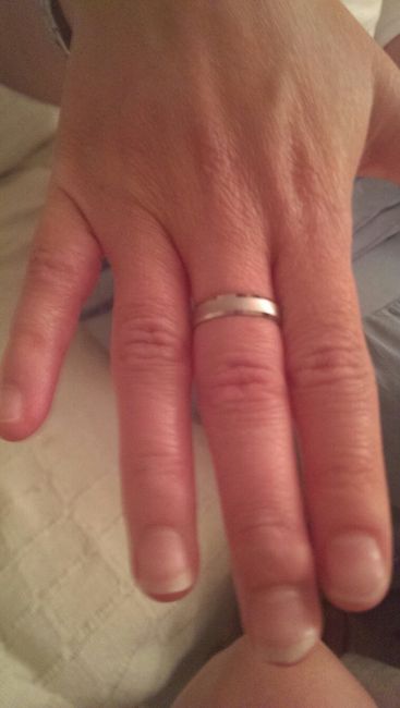 Anillo de pedida.