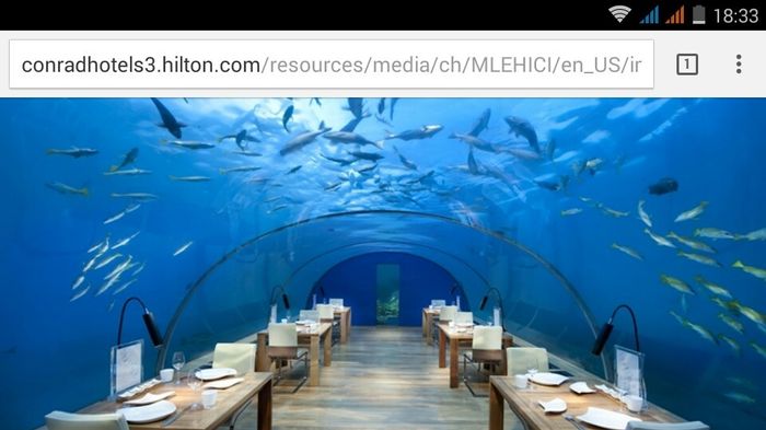 Restaurante maldivas hotel conrad - 1