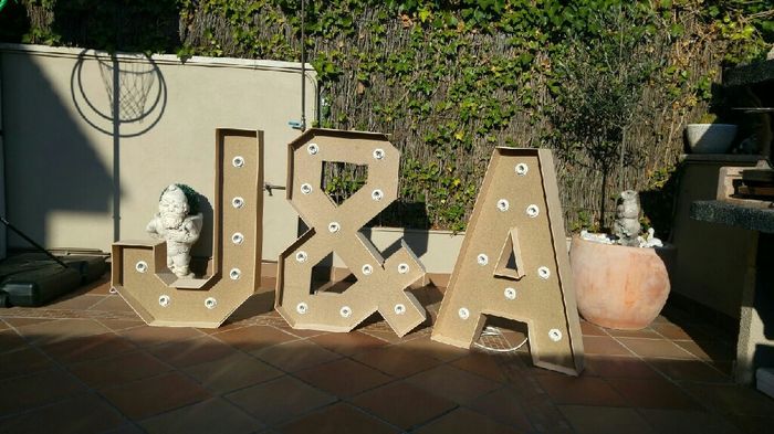 Letras luminosas - 2