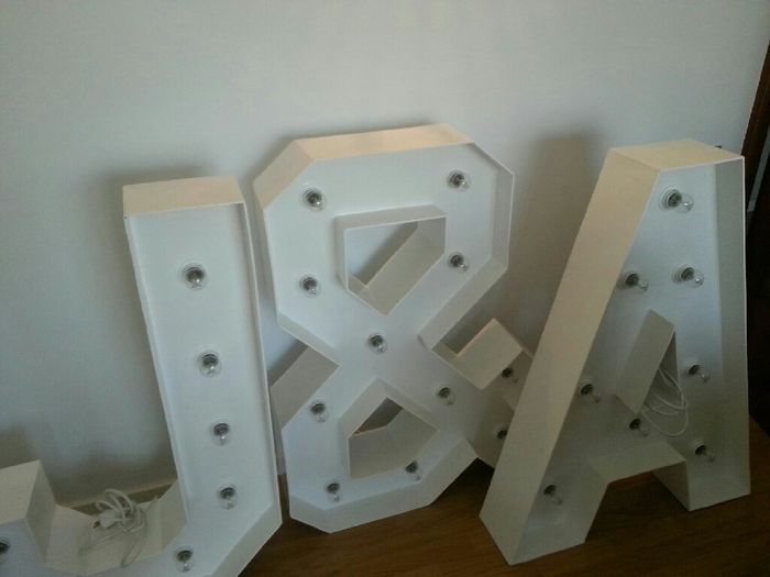 Letras luminosas xl - 2