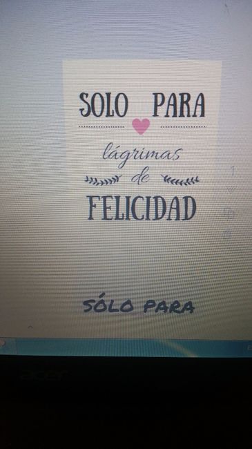 Lágrimas de felicidad
