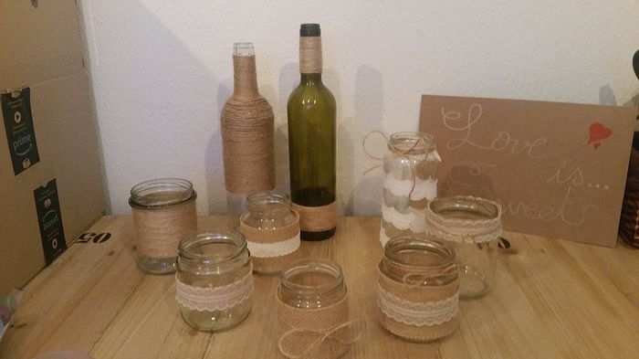 Tarros y botellas