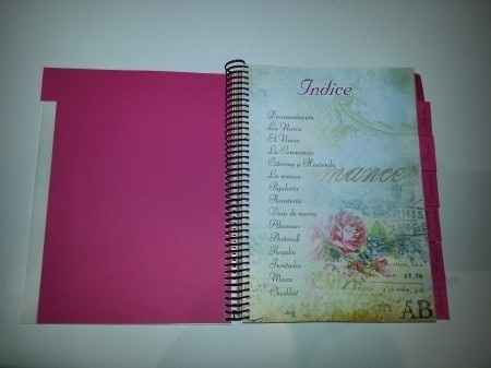 agenda de boda de luna