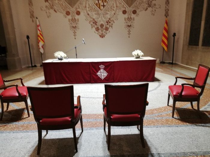 Justo antes de comenzar.