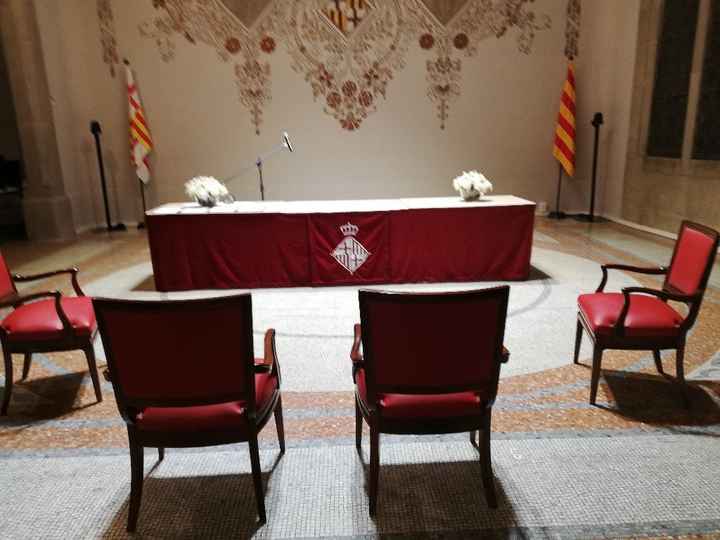 Justo antes de comenzar.