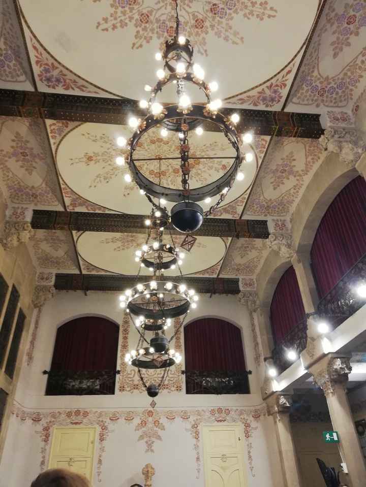 El salón de la ceremonia. Distrito de Sants