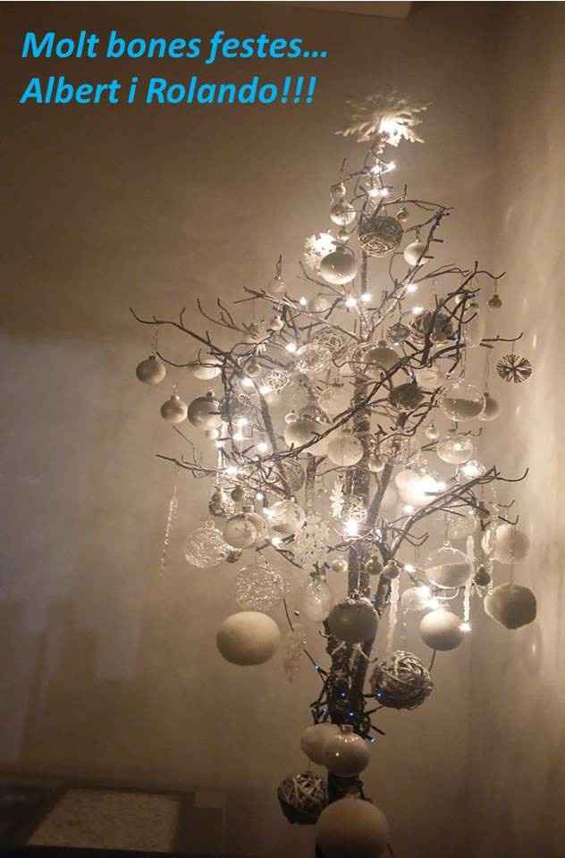 Nuestro árbol y tarjeta de saludo