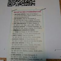 Teléfonos y horarios iglesias Ávila - 1