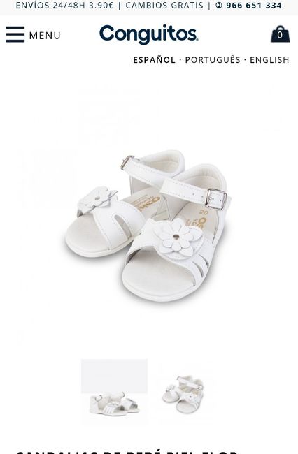Duda zapato niña - 1