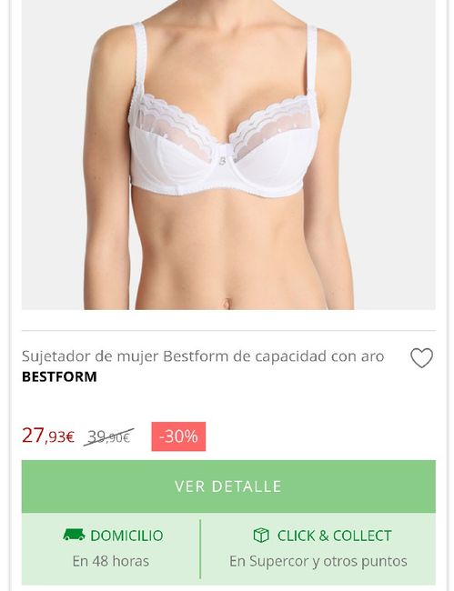 Sujetador y camisón - 1