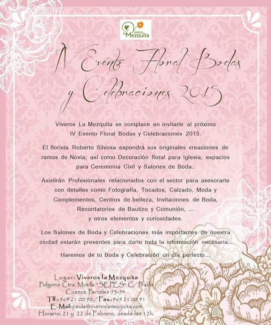 Iv evento floral viveros la mezquita - 1