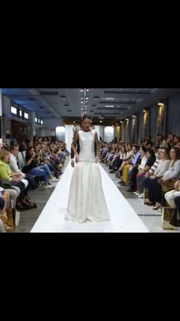 Vestido novia corto - 2