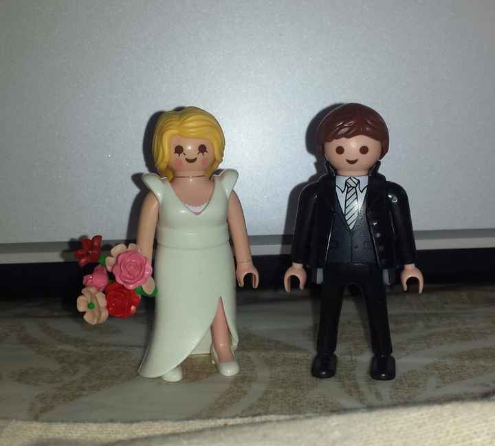 Muñecos tarta playmobil personalizados