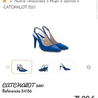 Zapatos novia azules - 3