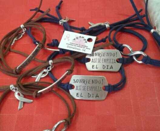 pulseras solidarias