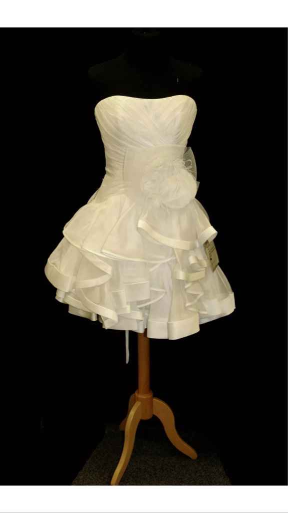 Vestido de novia corto (segundo vestido) - 1