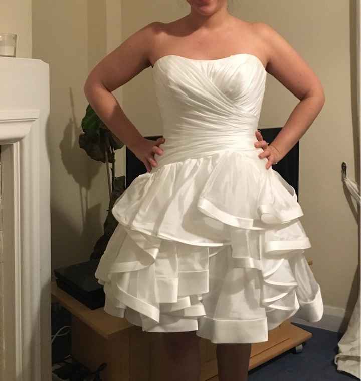 Vestido de novia corto (segundo vestido) - 3