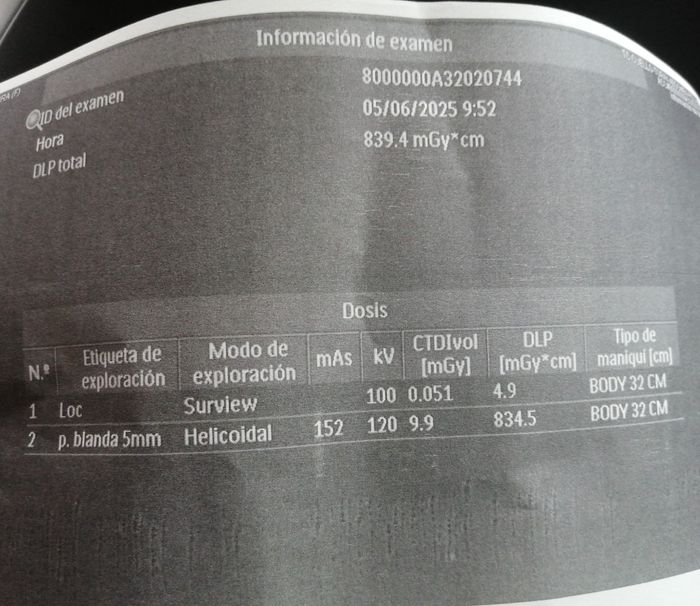 Dudas embarazo, tac pruebas medicas 1