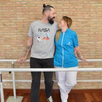 Ensayando para las fotos preboda! 
