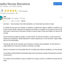 Reseñas Arreglos Vestidos de Novia - 2