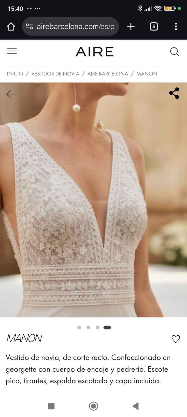 Tela para vestido - 1