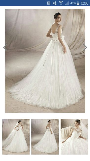 Vestido de novia pomposo - 1