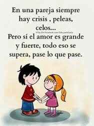 Dibujos parejas con frase - 1