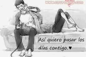 Dibujos parejas con frase - 6