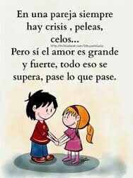 Dibujos parejas con frase - 1