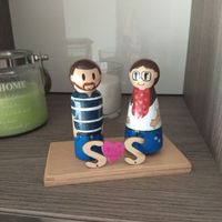 Muñecos tarta boda - 1