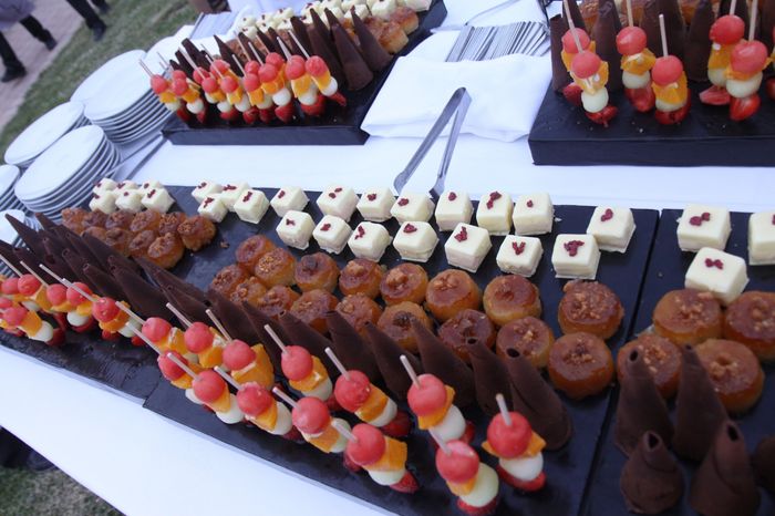 bufet de postres
