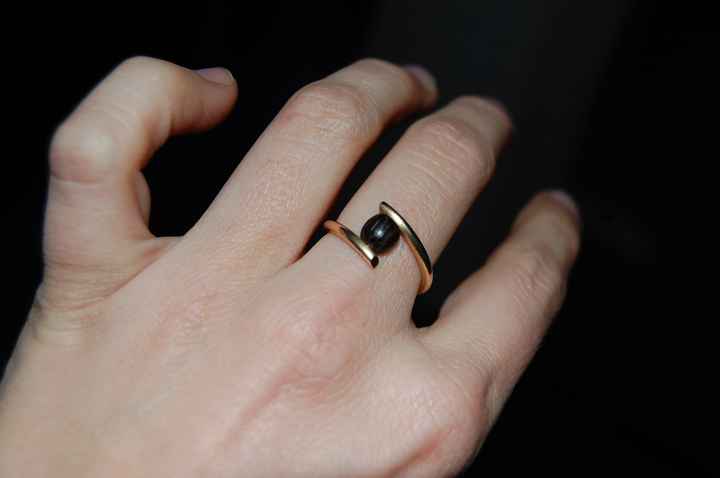 Anillo de pedida.